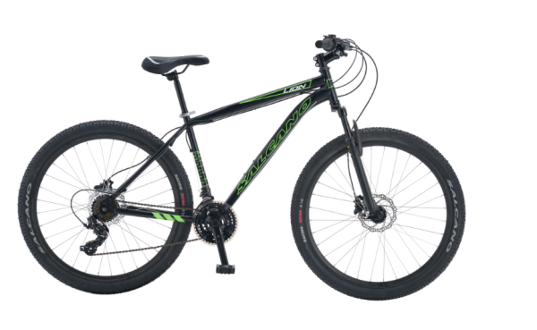 SALCANO LION HD 26 JANT 15cm KADRO SİYAH-YEŞİL BİSİKLET