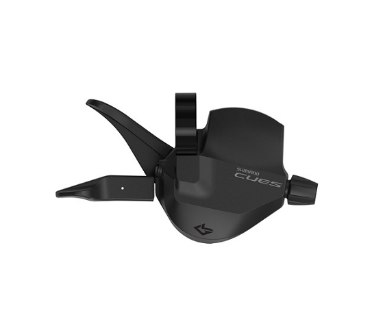 SHIMANO CUES Vites kolu SLU40009R 9 Vites Rapidfire+ Kelepçeli bant Görsel vites kadranı ile