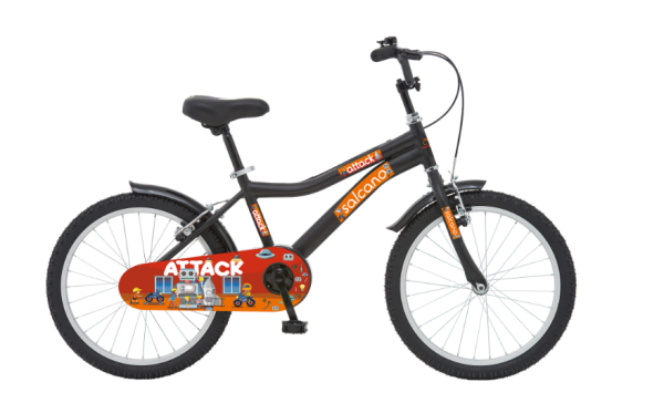 SALCANO ATTACK 20 JANT SİYAH-KIRMIZI BİSİKLET