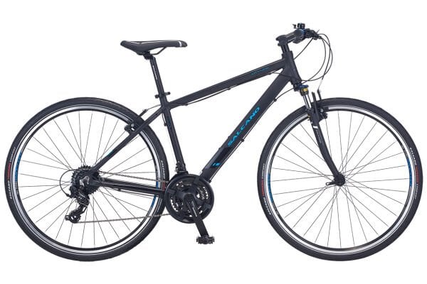 SALCANO CITY LIFE 21S HD 18cm KADRO SİYAH-MAVİ BİSİKLET
