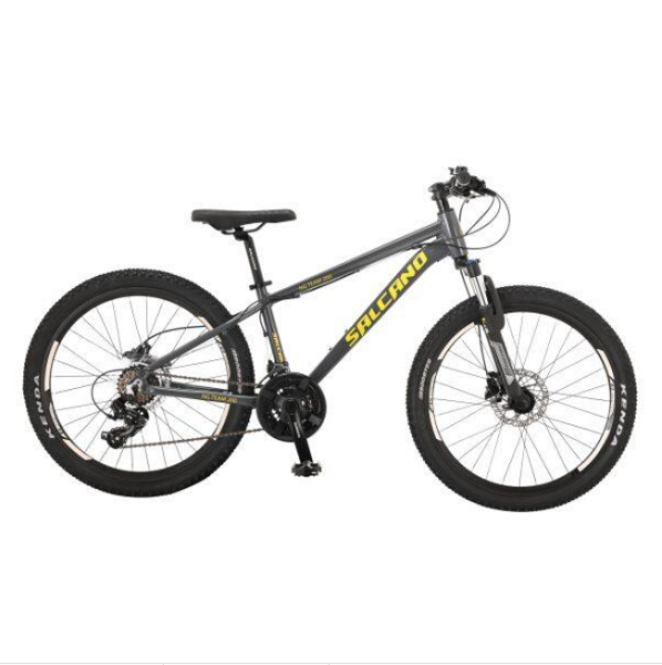SALCANO NG TEAM 200 24HD 21V 14cm KADRO KOYU GRİ-SARI BİSİKLET