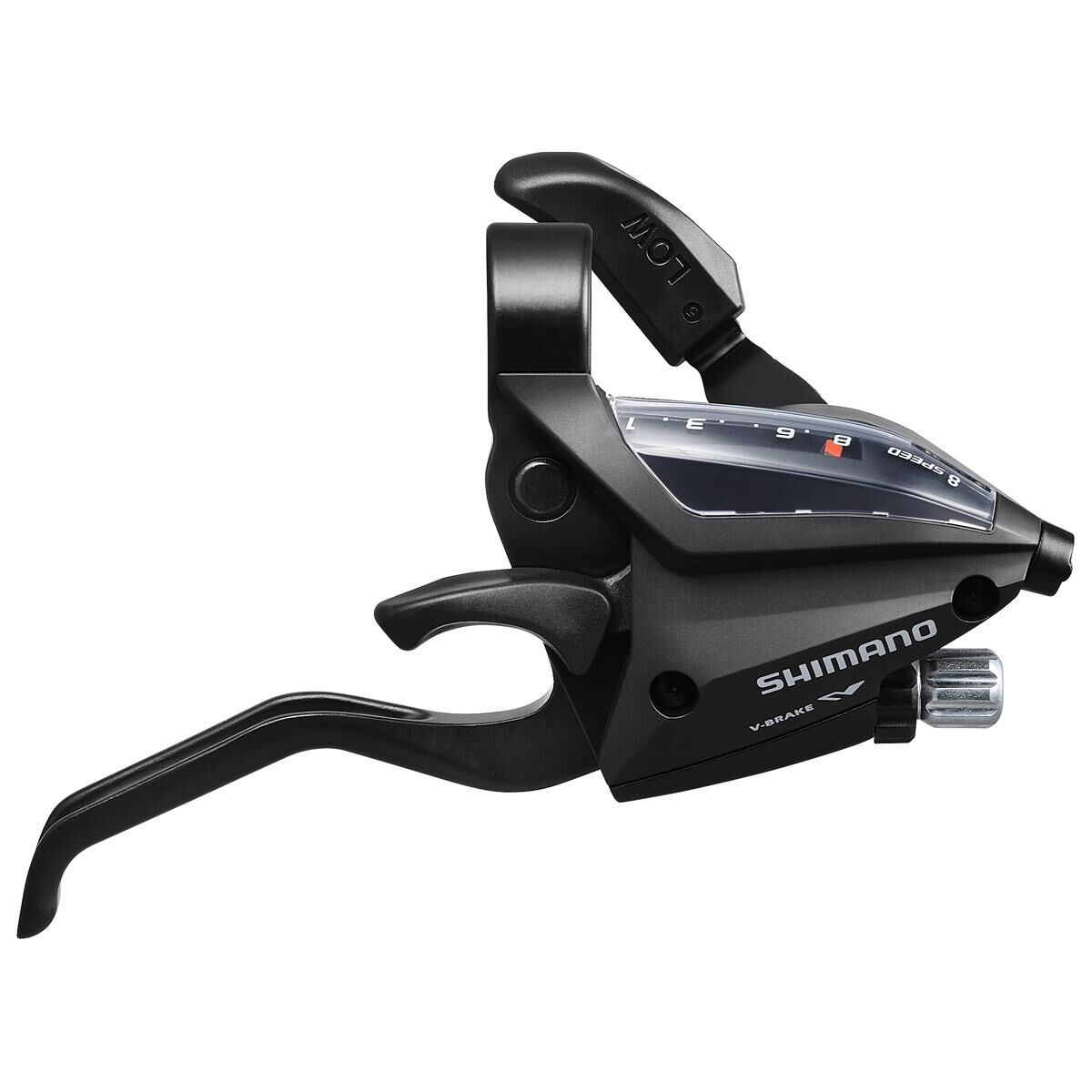 SHIMANO Vites/Fren Kolu Set 3x8V ST-EF500-4A Siyah