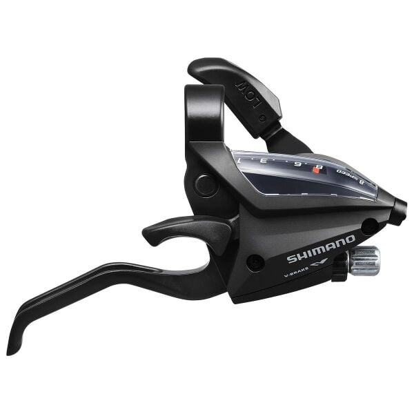 SHIMANO Vites/Fren Kolu Set 3x8V ST-EF500-4A Siyah