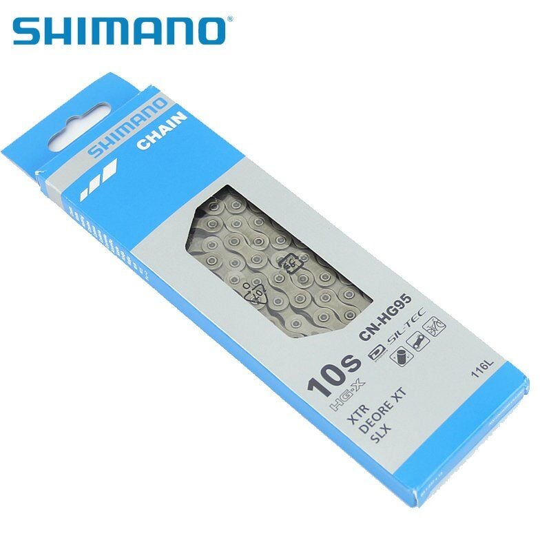 SHIMANO Zincir CN-HG95 HG-X 10-vites 116 bakla Ampul tipi bağlantı pimi