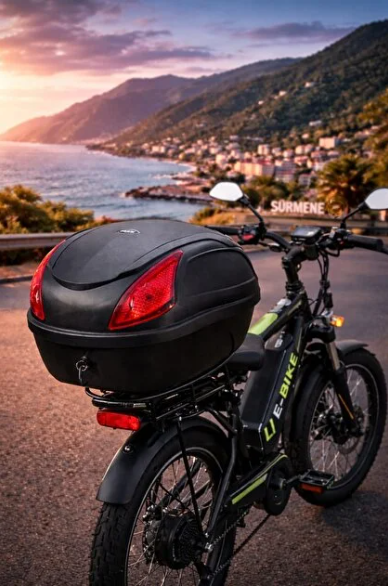 BİSİKLET VE E-BIKE ARKA ÇANTA T19 17lt SİYAH ÇANTA