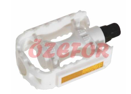 16 BMX PEDAL BİLYASIZ P-619 BEYAZ