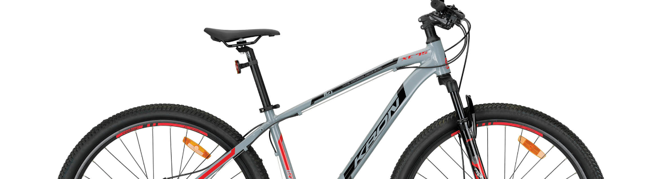 KRON XC75 V-FREN 27,5 JANT 15cm KADRO NARDO GRİ-SİYAH-KIRMIZI BİSİKLET