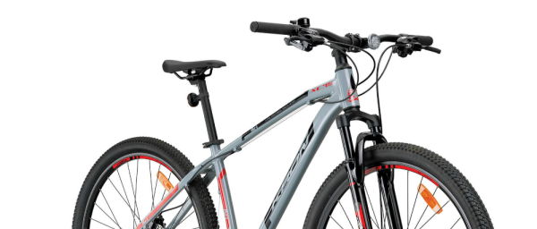 KRON XC75 V-FREN 27,5 JANT 15cm KADRO NARDO GRİ-SİYAH-KIRMIZI BİSİKLET