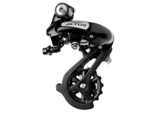 SHIMANO Altus 7/8 Vites Uzun Bacak Siyah RD-M310