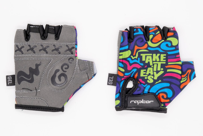 RAPTOR - Çocuk Eldiveni - Silikon Jelli - Take it Easy M