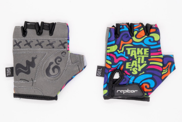 RAPTOR - Çocuk Eldiveni - Silikon Jelli - Take it Easy M