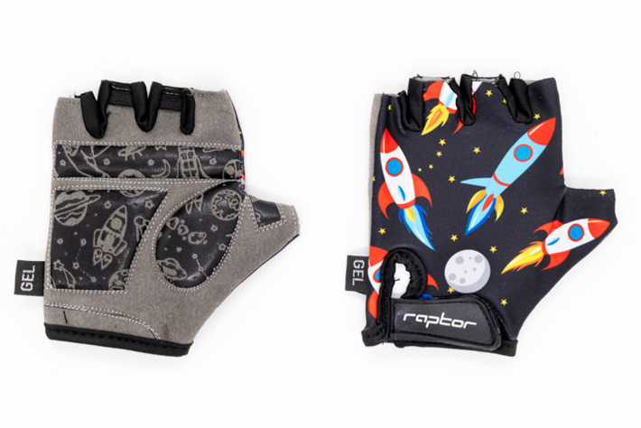 RAPTOR - Çocuk Eldiveni - Silikon Jelli - Rocket M 3-7 YAŞ