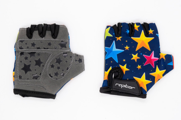 RAPTOR - Çocuk Eldiveni - Silikon Jelli - Stars M 4-7 YAŞ