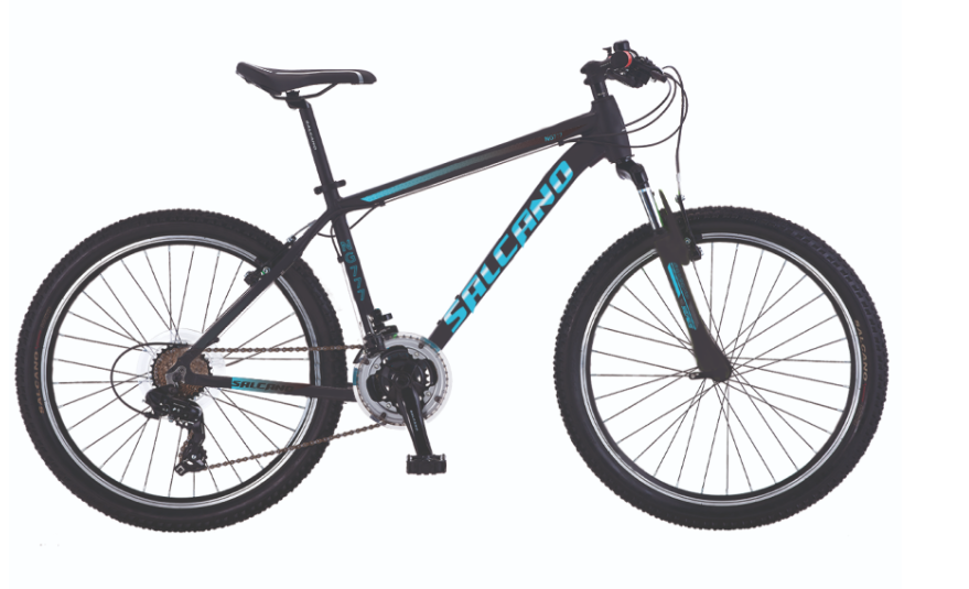 SALCANO NG777 V-FREN 27,5 JANT 18cm KADRO SİYAH-MAVİ BİSİKLET