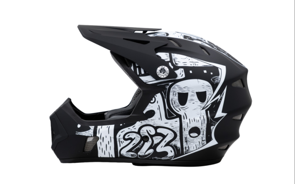 RAPTOR GRAVITY Full Face Kask (Impact-Pro) - Street Noir - M
