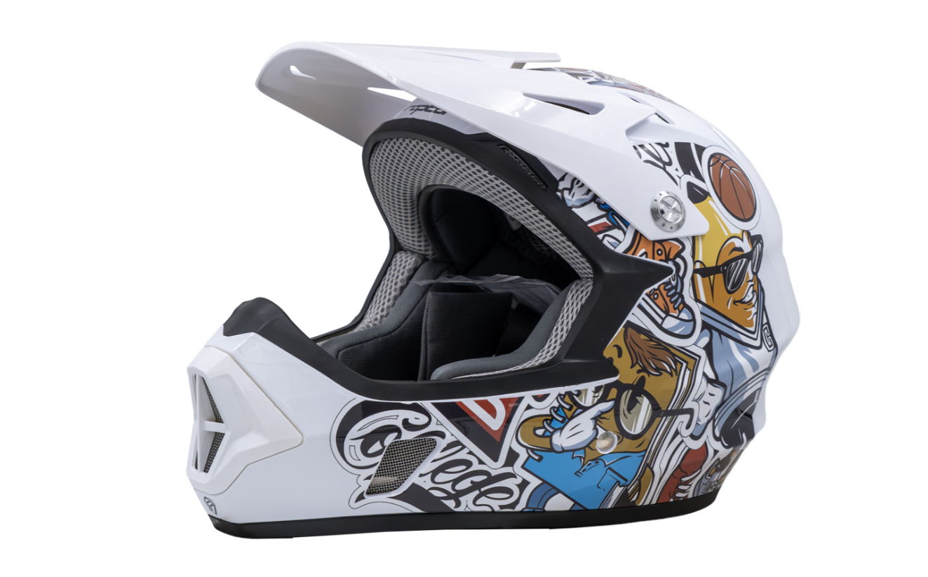 RAPTOR GRAVITY Full Face Kask (Impact-Pro) - Toxic Mind - M
