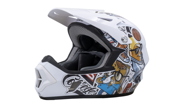RAPTOR GRAVITY Full Face Kask (Impact-Pro) - Toxic Mind - M