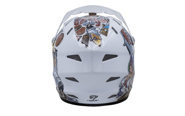 RAPTOR GRAVITY Full Face Kask (Impact-Pro) - Toxic Mind - M