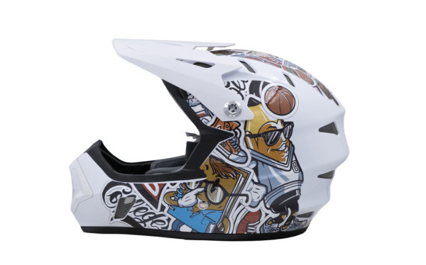 RAPTOR GRAVITY Full Face Kask (Impact-Pro) - Toxic Mind - XL