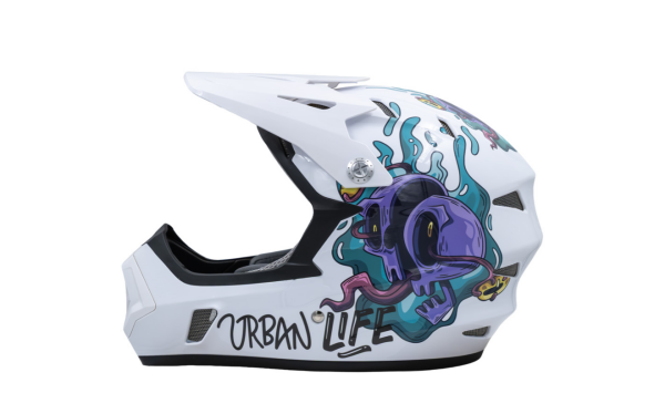 RAPTOR GRAVITY Full Face Kask (Impact-Pro) - Varsity Chaos - XL