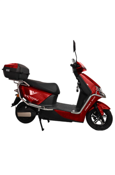 VICTORY COMPACT PLUS ELEKTRİKLİ MOPET KIRMIZI