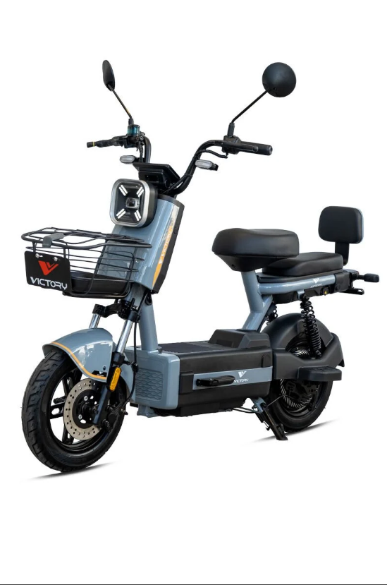 VICTORY COSY MARKA ELEKTRİKLİ MOPET AÇIK MAVİ