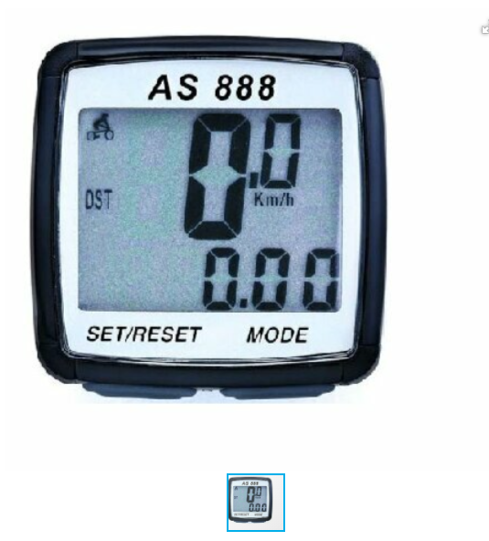 BİSİKLET KM SAATI DİJİTAL AS-888