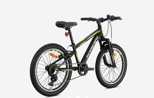 KRON VORTEX 4.0 20 JANT V-FREN MAT SİYAH-SARI BİSİKLET