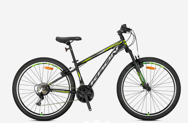 KRON VORTEX 4.0 24 JANT V-FREN SİYAH-SARI BİSİKLET