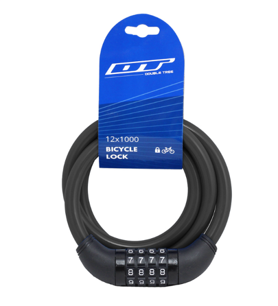 DT- Kilit - DT81219, 12x1000, 4 Şifreli, Siyah