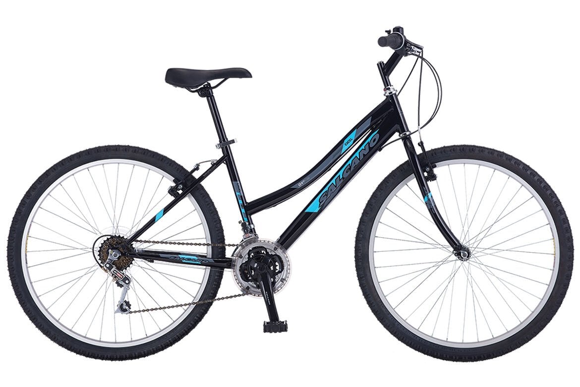SALCANO EXCELL LADY 26 JANT SİYAH-TURKUAZ BİSİKLET