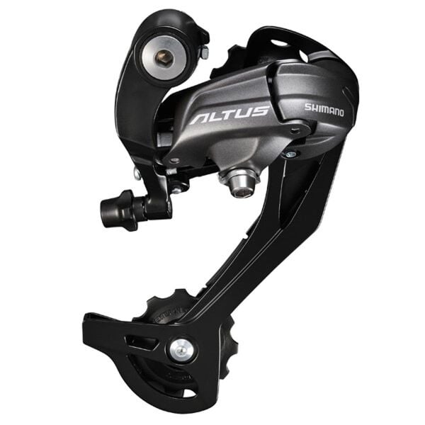SHIMANO Altus 9 Vites Uzun Bacak Siyah RD-M370