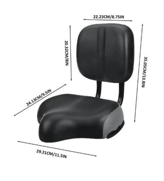 BİSİKLET SIRT DESTEKLİ SELE