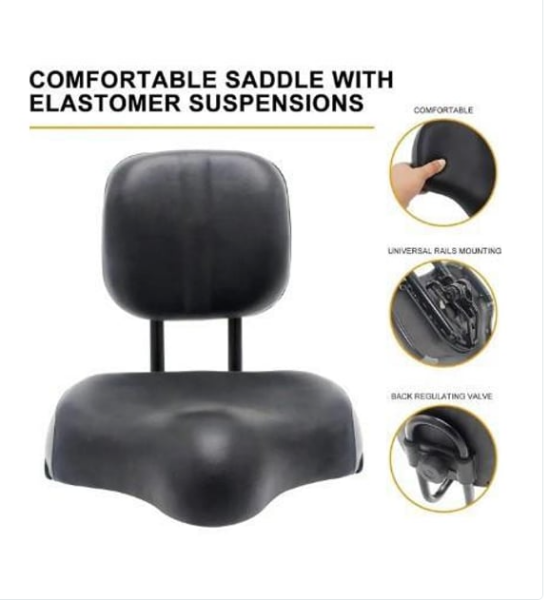 BİSİKLET SIRT DESTEKLİ SELE