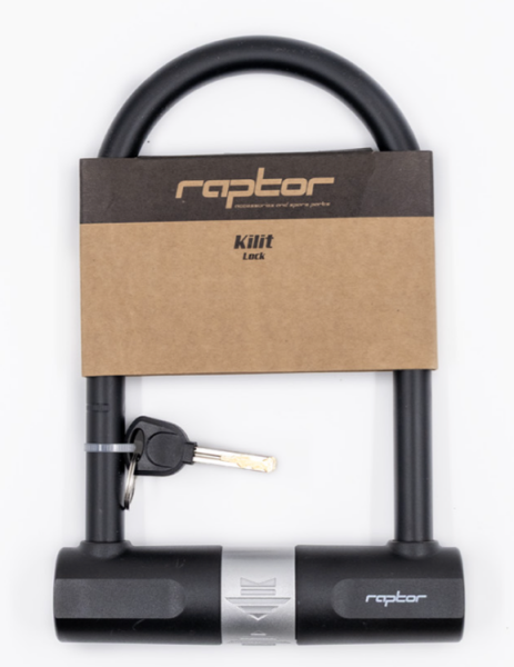 RAPTOR - Anahtarlı U Kilit 85×140mm