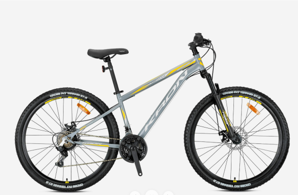 KRON VORTEX 4.0 MD 27,5 JANT 15cm KADRO NARDO GRİ-SARI BİSİKLET
