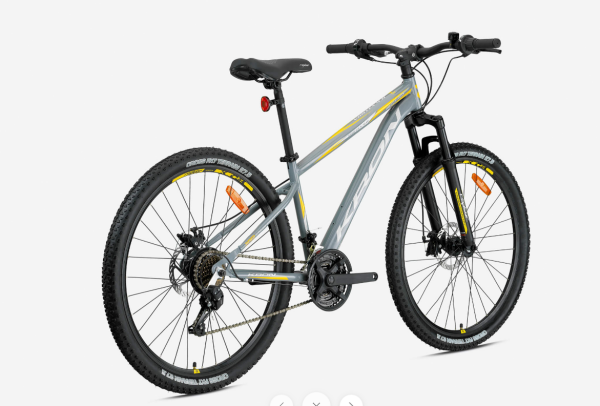 KRON VORTEX 4.0 MD 27,5 JANT 15cm KADRO NARDO GRİ-SARI BİSİKLET