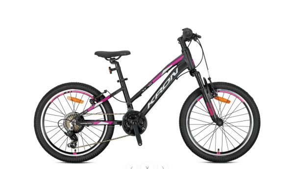 KRON XC75 V-FREN 24 JANT SİYAH-PEMBE BİSİKLET