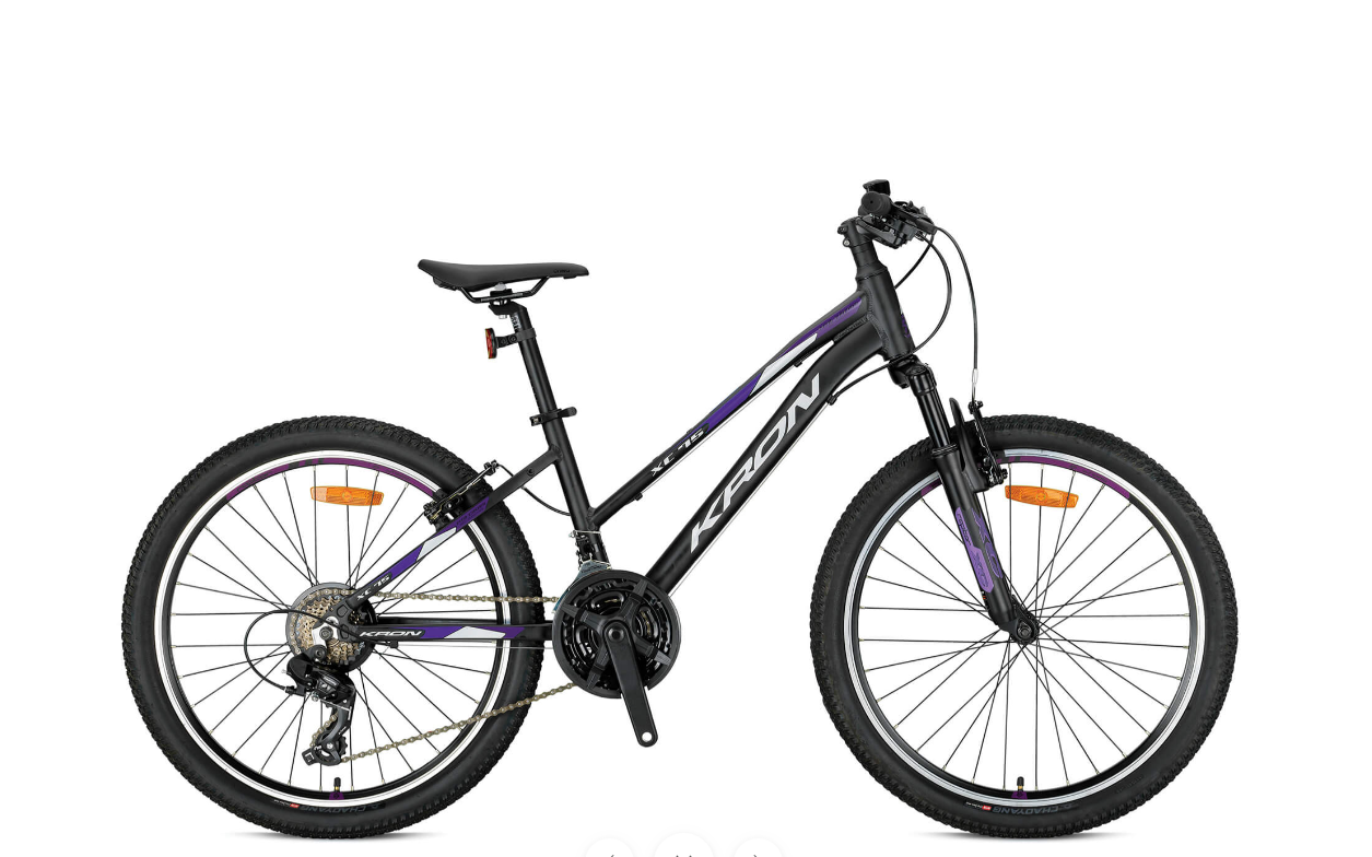 KRON XC75 LADY V-FREN 24 JANT SİYAH-MOR BİSİKLET