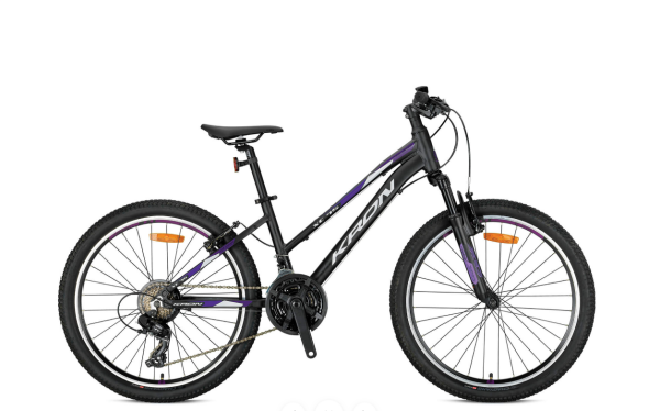 KRON XC75 LADY V-FREN 24 JANT SİYAH-MOR BİSİKLET