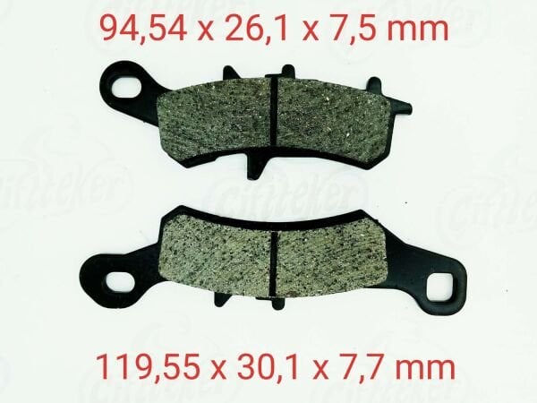 TVS APACHİ ÖN DİSK BALATA