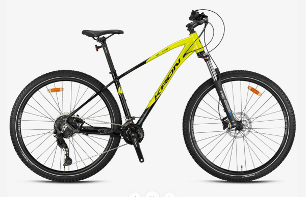 KRON XC 500 29″ JANT H.DİSK SİYAH-SARI BİSİKLET