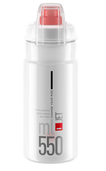 ELITE - JET PLUS 550ml Matara Şeffaf Kırmızı