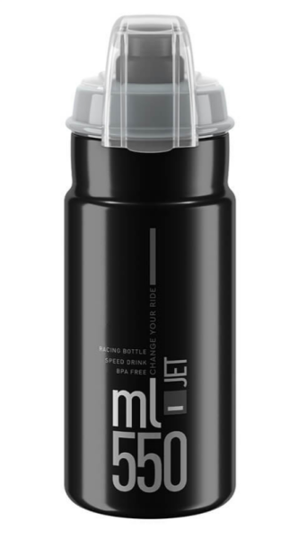 ELITE - JET PLUS 550ml Matara Siyah Gri