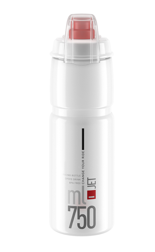 ELITE - JET PLUS 750ml Matara Şeffaf Kırmızı
