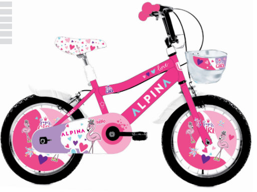 ÜMİT ALPINA 20 JANT PEMBE BİSİKLET