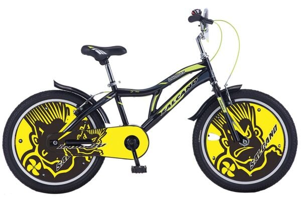 SALCANO BADBOY 16 SİYAH-SARI BİSİKLET