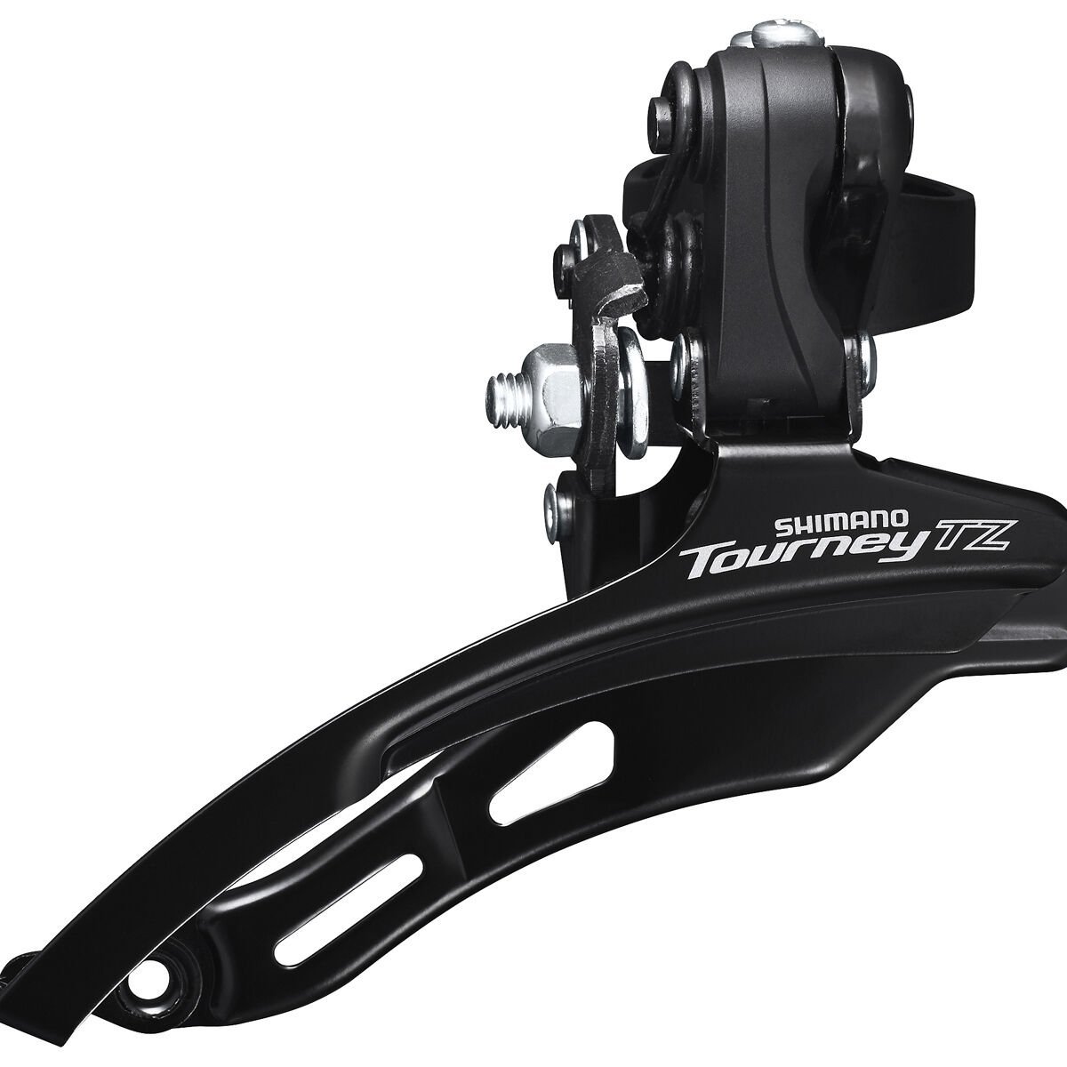 SHIMANO TOURNEY TZ Ön Aktarıcı FD-TZ500-DS6 Üçlü Alttan Salınımlı Kelepçe-tipi M (31,8 mm)