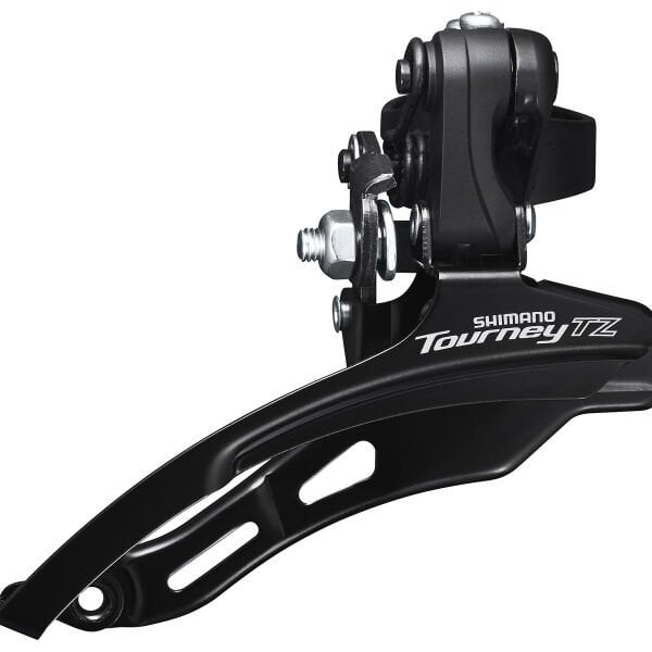 SHIMANO TOURNEY TZ Ön Aktarıcı FD-TZ500-DS6 Üçlü Alttan Salınımlı Kelepçe-tipi M (31,8 mm)