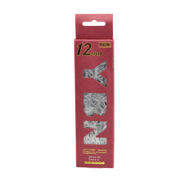 Zincir - YBN 12 Vites, S12S2, Silver, Index, Kutulu
